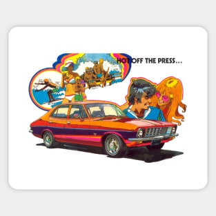 1972 HOLDEN TORANA - brochure Sticker